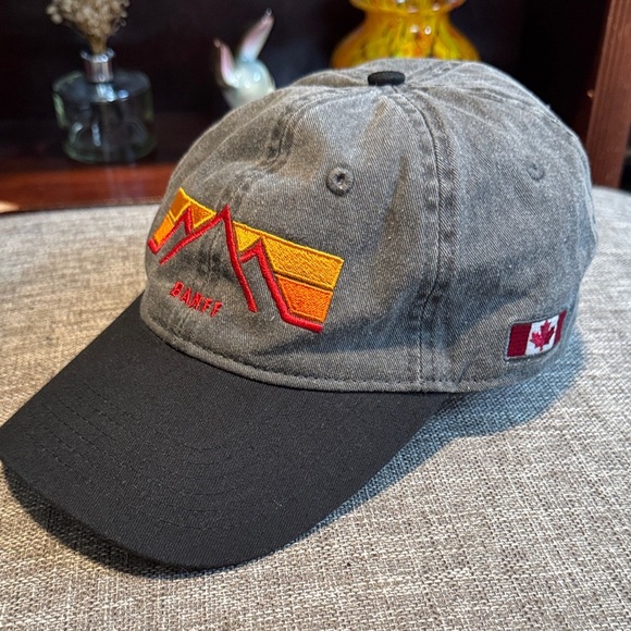 Gray and Black Banff Embroidered Cap - Picture 2 of 3